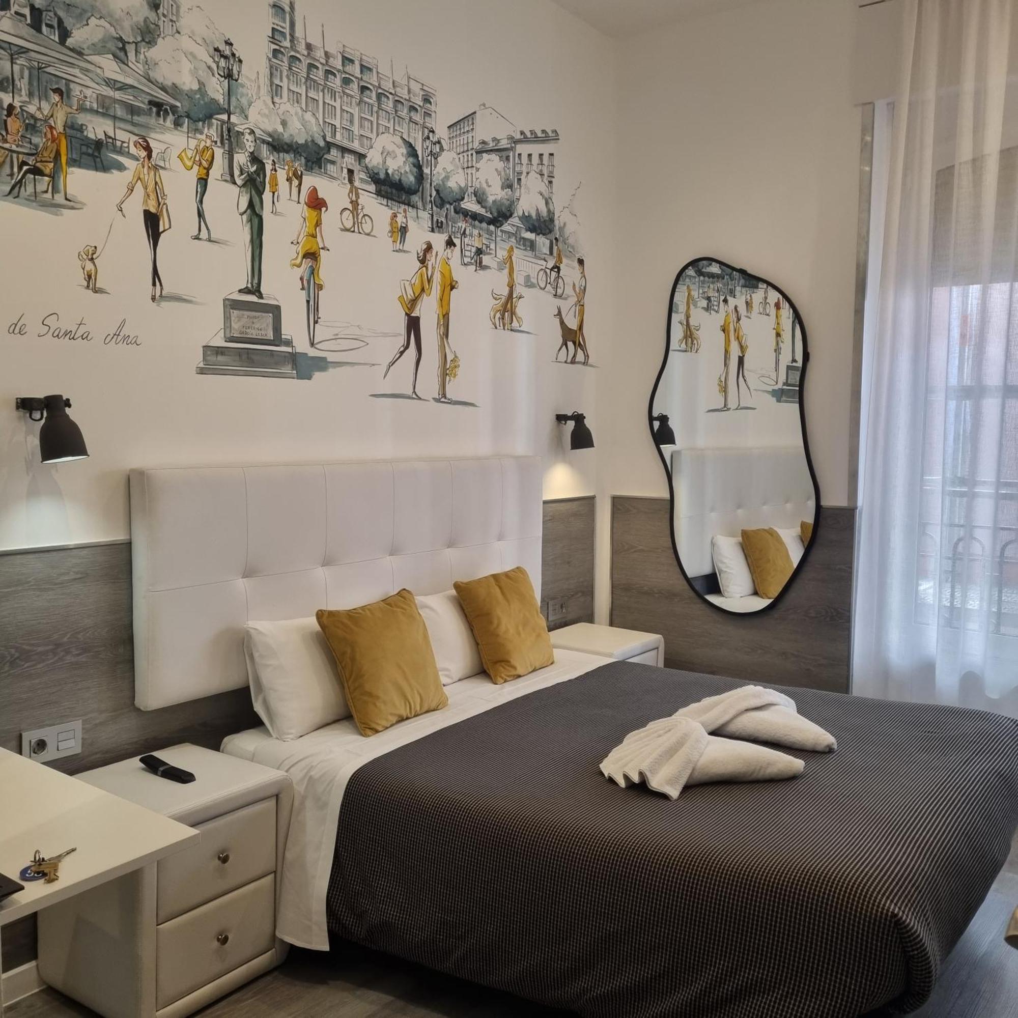 Hostal Lauria Madrid Kültér fotó